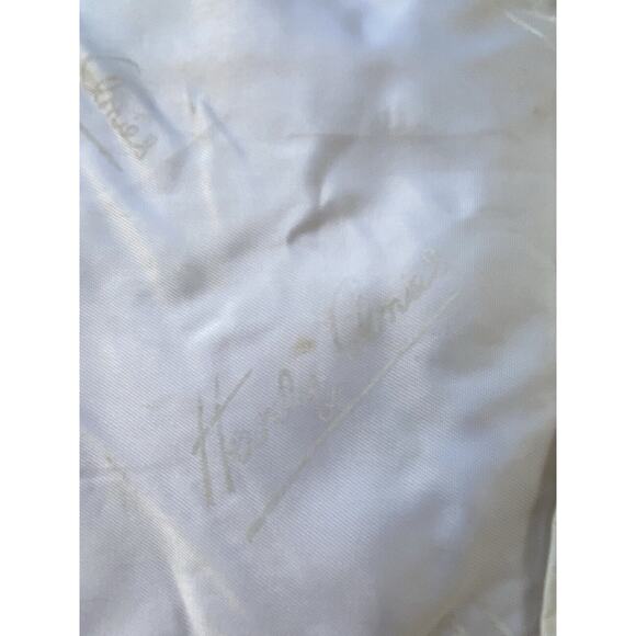 Genuine Leather Men's Vintage Button Vest Made in‎ Mexico Size 44 Tan/Brown - Picture 14 of 16